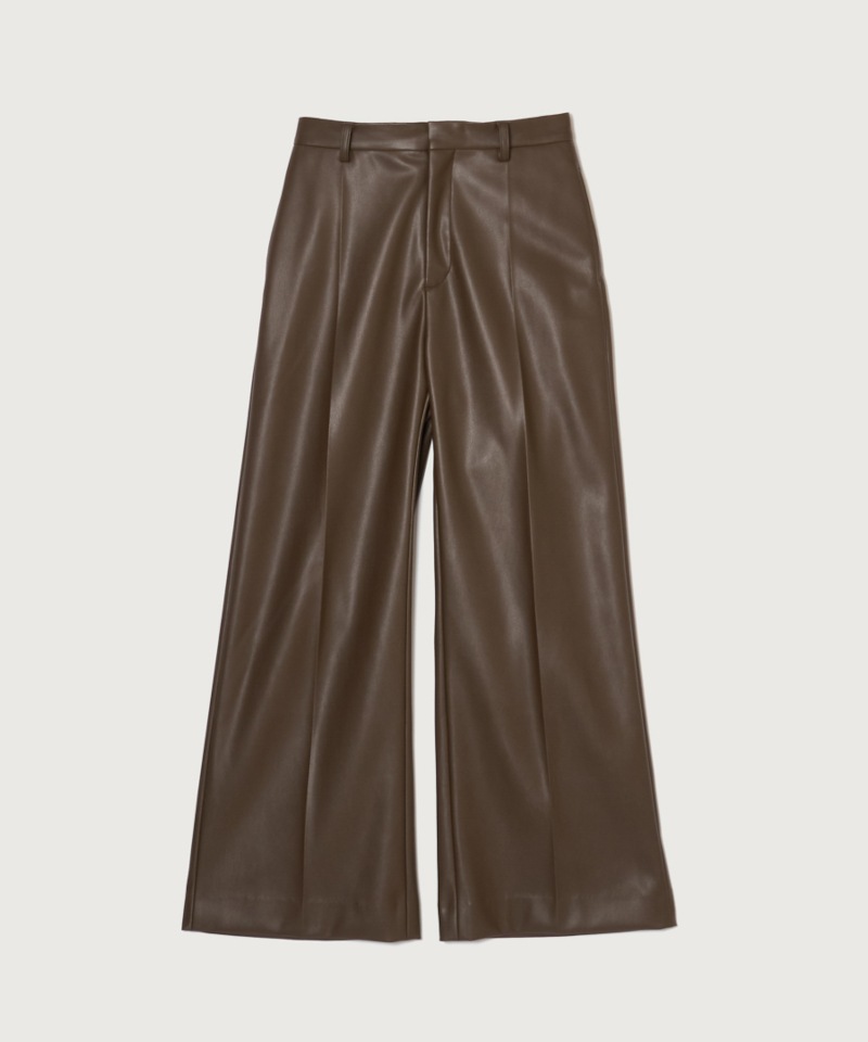 GVGV ジーヴィージーヴィー LEATHER CREASE PANTS 