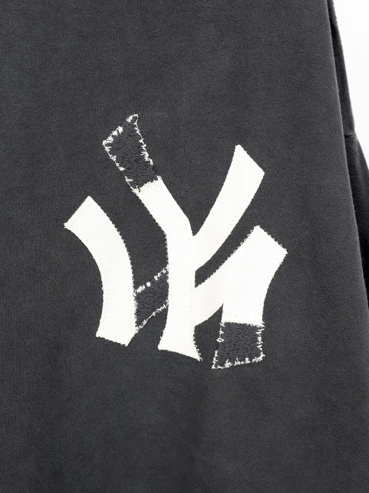 JIEDA ジエダ 26SS PIGMENT NOT YOUR TEAM L/S TEE (FADE BLACK)
