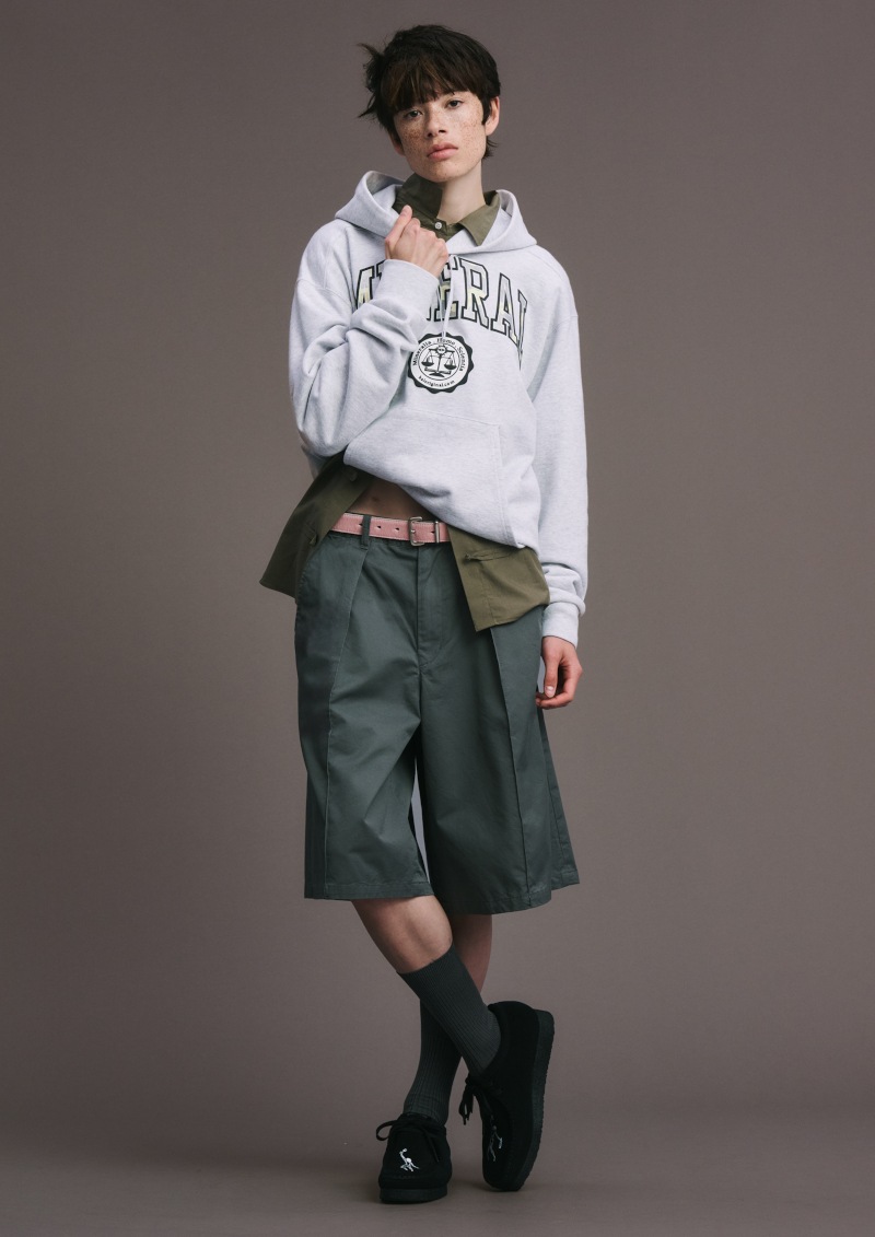 BAL バル Mineral Sweat Hoodie (ASH)