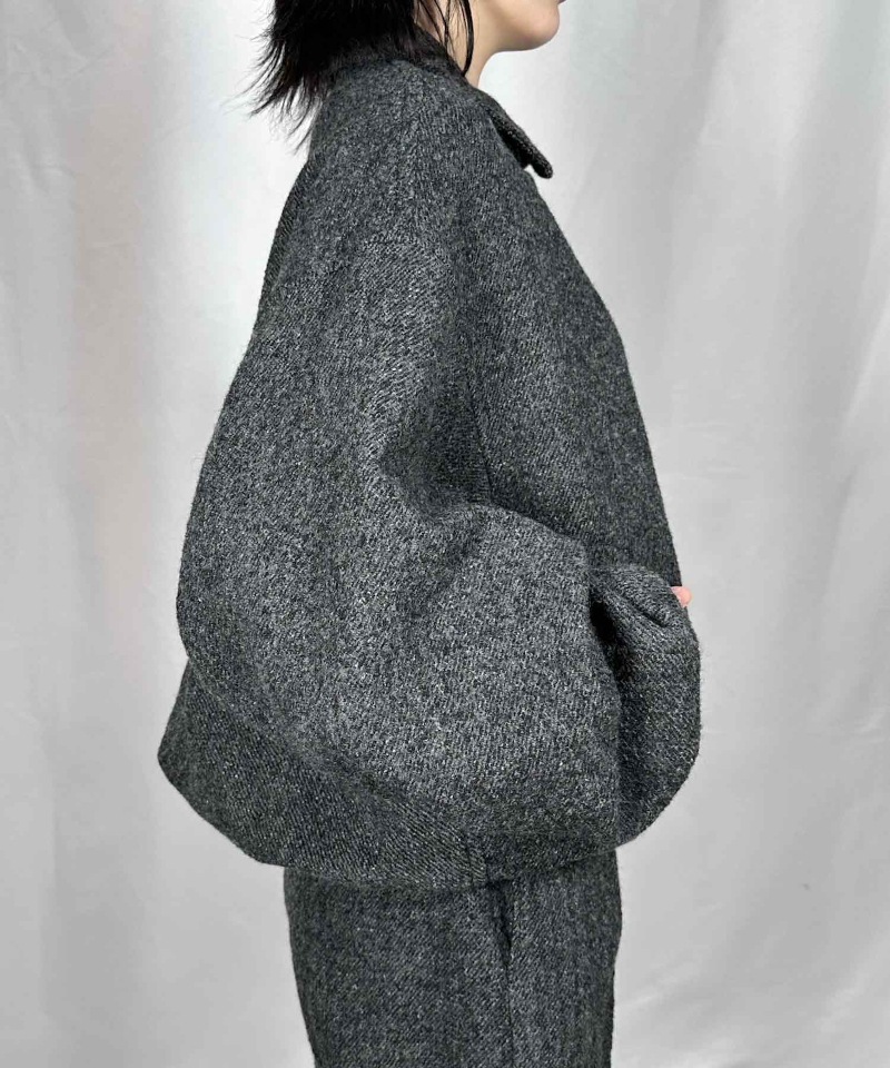 GVGV ジーヴィージーヴィー TWEED BALOON BLOUSON