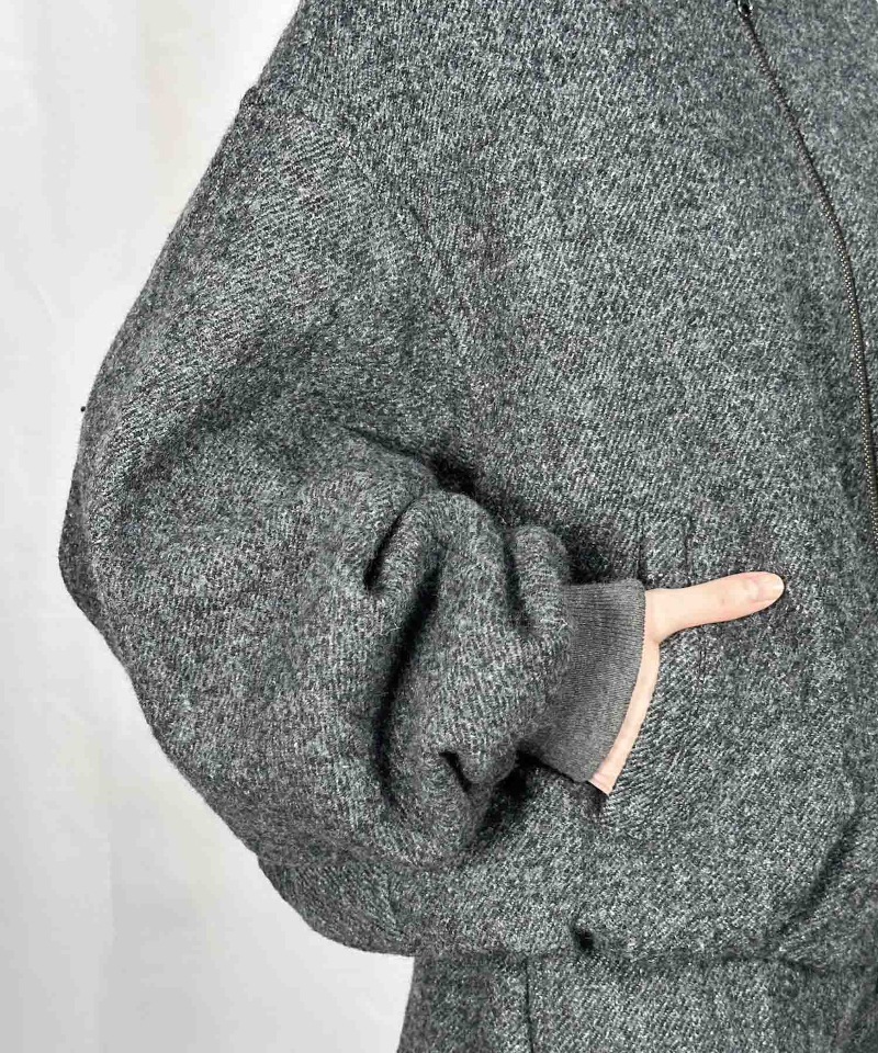 GVGV ジーヴィージーヴィー TWEED BALOON BLOUSON