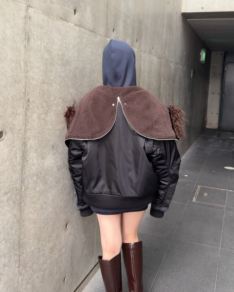 JIEDA ジエダ 25AW Thinsulate N-2A JACKET (BLACK)