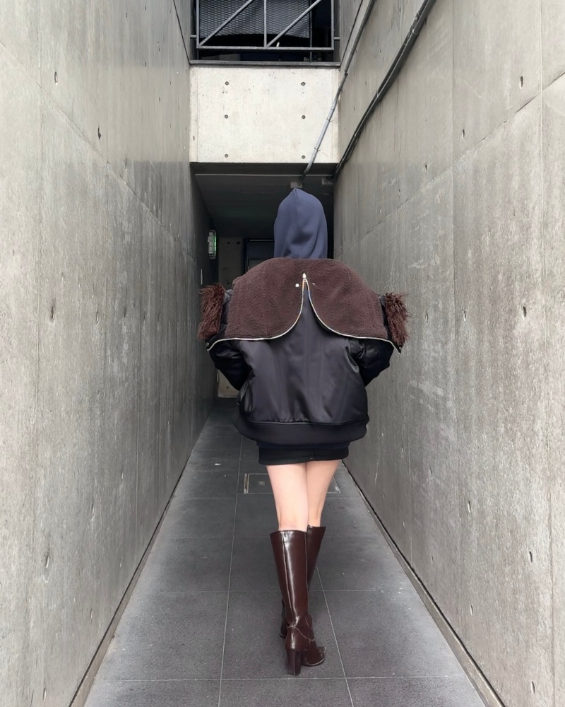 JIEDA ジエダ 25AW Thinsulate N-2A JACKET (BLACK)