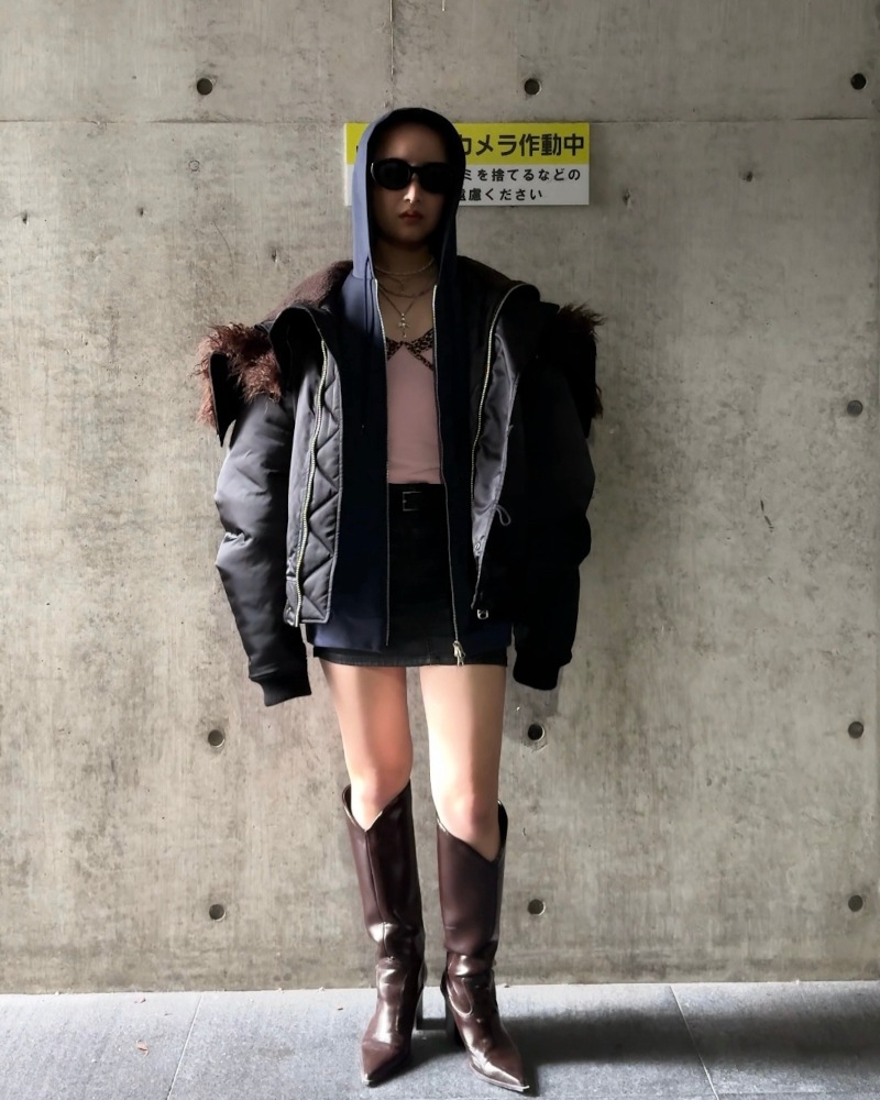 JIEDA ジエダ 25AW Thinsulate N-2A JACKET (BLACK)