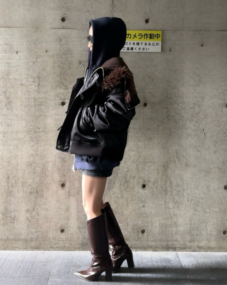 JIEDA ジエダ 25AW Thinsulate N-2A JACKET (BLACK)