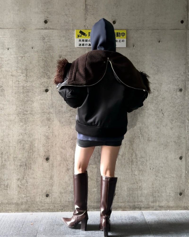 JIEDA ジエダ 25AW Thinsulate N-2A JACKET (BLACK)