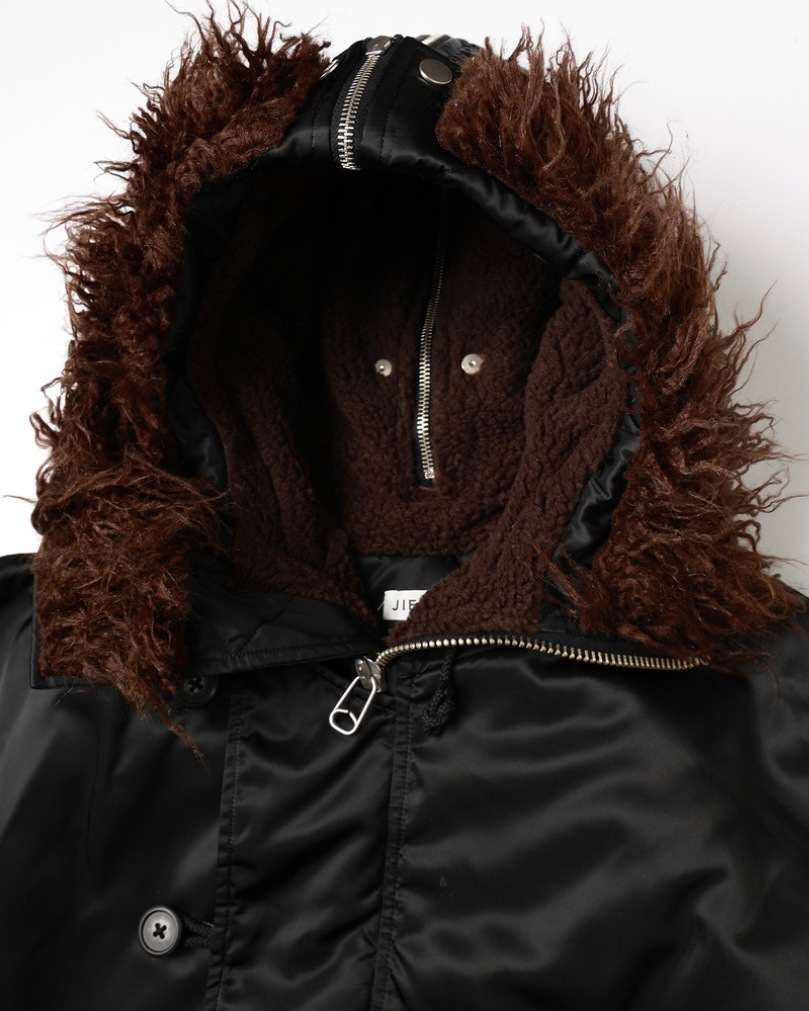 JIEDA ジエダ 25AW Thinsulate N-2A JACKET (BLACK)