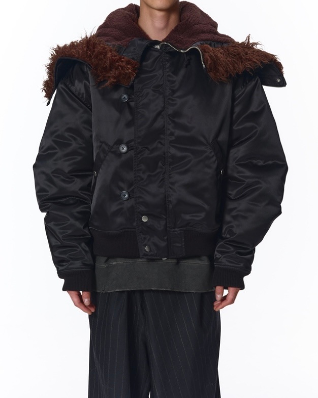 JIEDA ジエダ 25AW Thinsulate N-2A JACKET (BLACK)