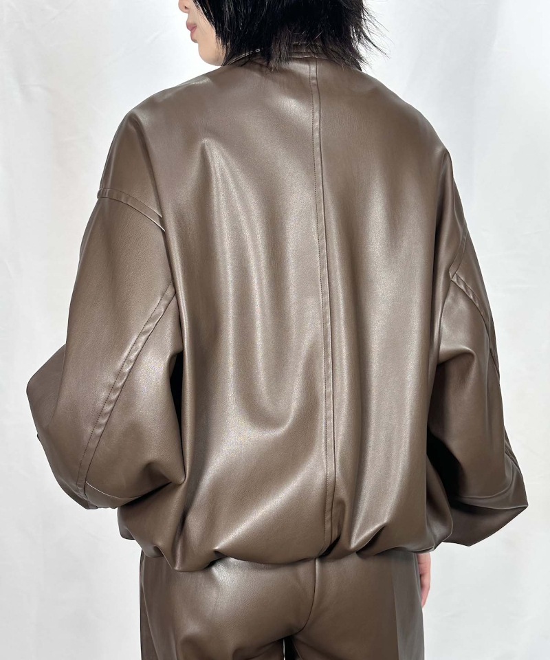 GVGV ジーヴィージーヴィー LEATHER BALOON BLOUSON