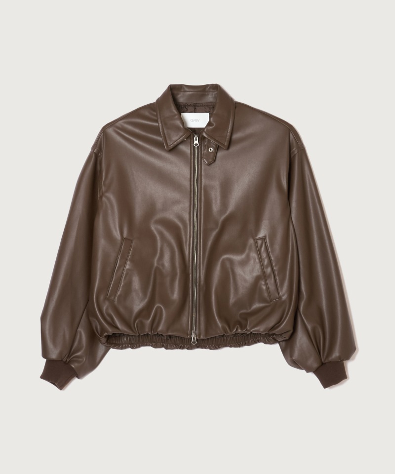GVGV ジーヴィージーヴィー LEATHER BALOON BLOUSON