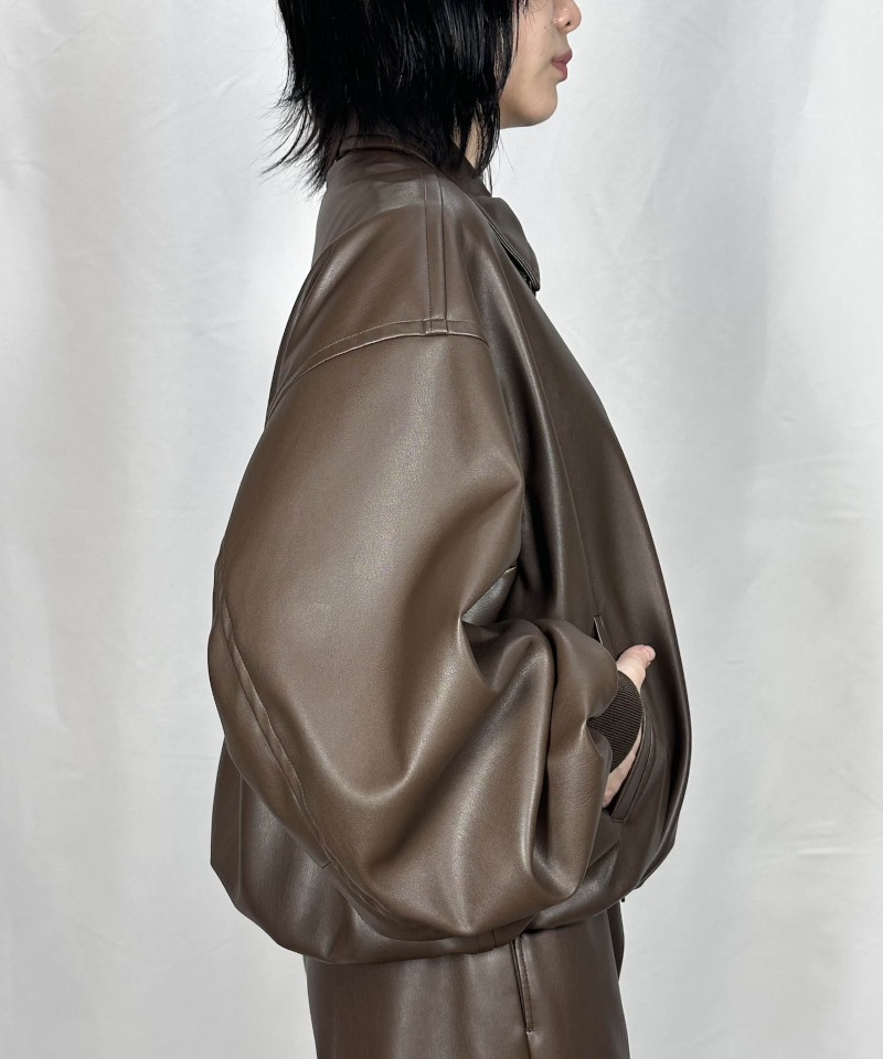 GVGV ジーヴィージーヴィー LEATHER BALOON BLOUSON