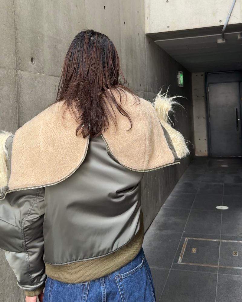 JIEDA ジエダ 25AW Thinsulate N-2A JACKET (GRAY)