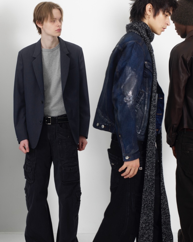 NVRFRGT ネヴァーフォーゲット 25AW NARROW EXTRA LONG MUFFLER