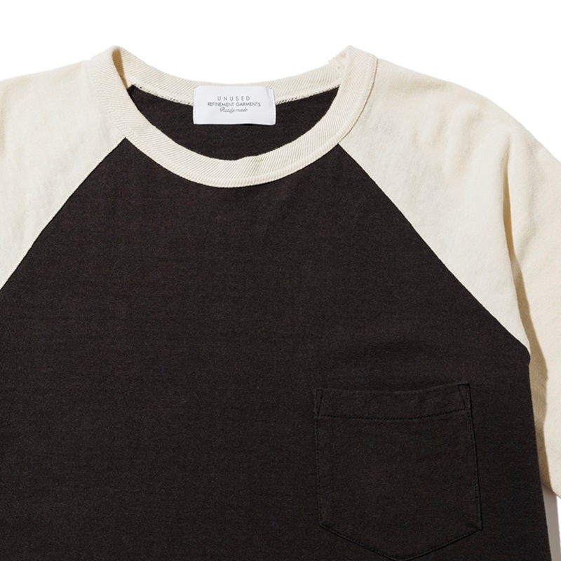 トップス UNUSED 25ss US2475 UNUSED アンユーズド 25SS US2475 Raglan long sleeve T-shirt