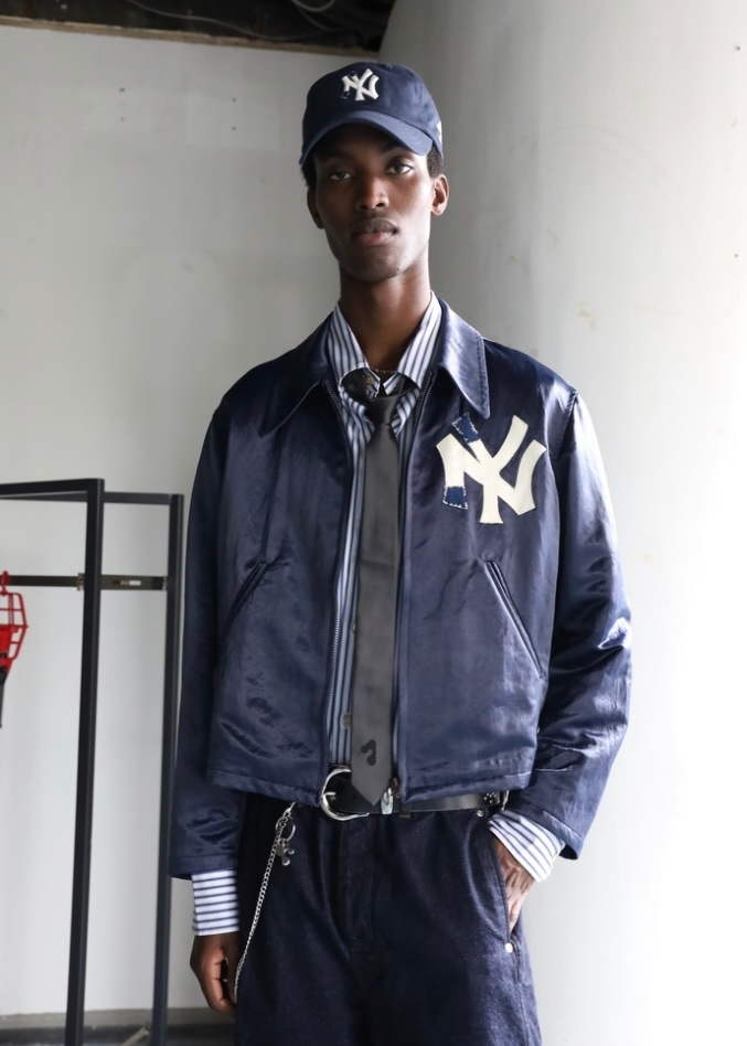 JIEDA ジエダ 26SS NOT YOUR TEAM JACKET (NAVY)