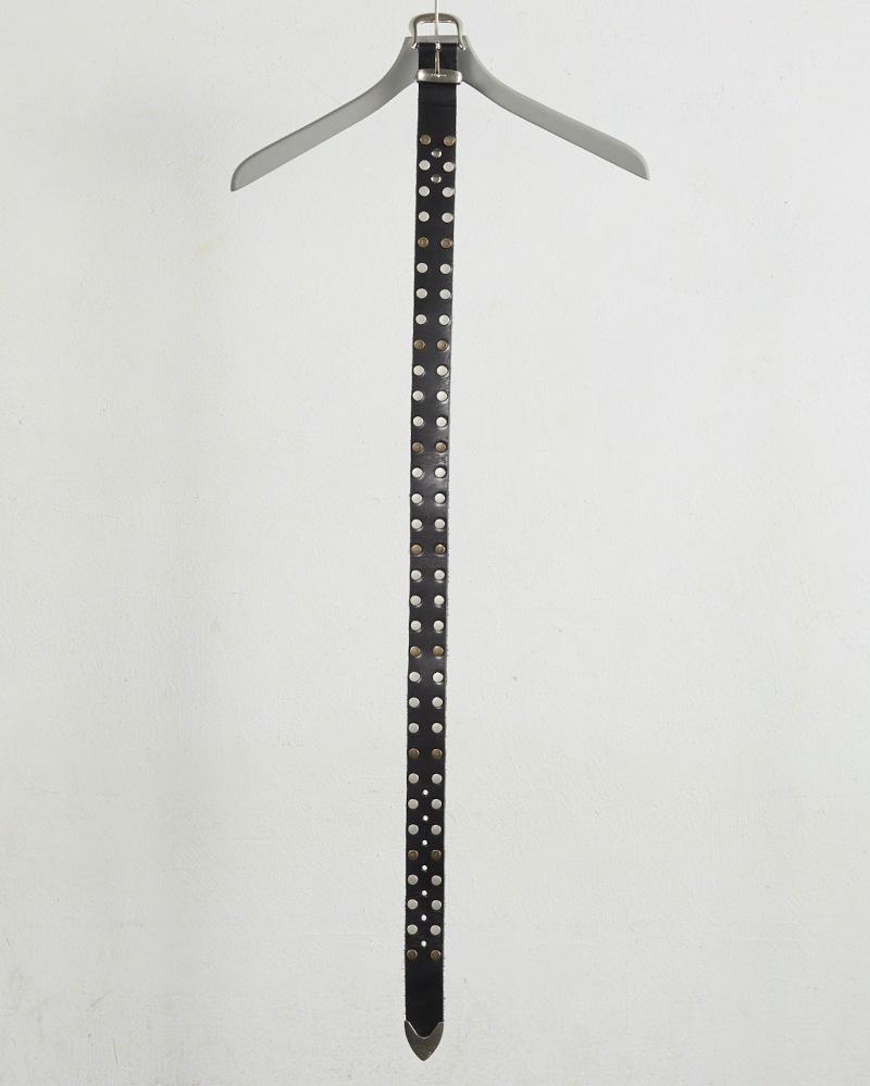 NVRFRGT ネヴァーフォーゲット 25AW 4c STUDDED LEATHER BELT | BRAND
