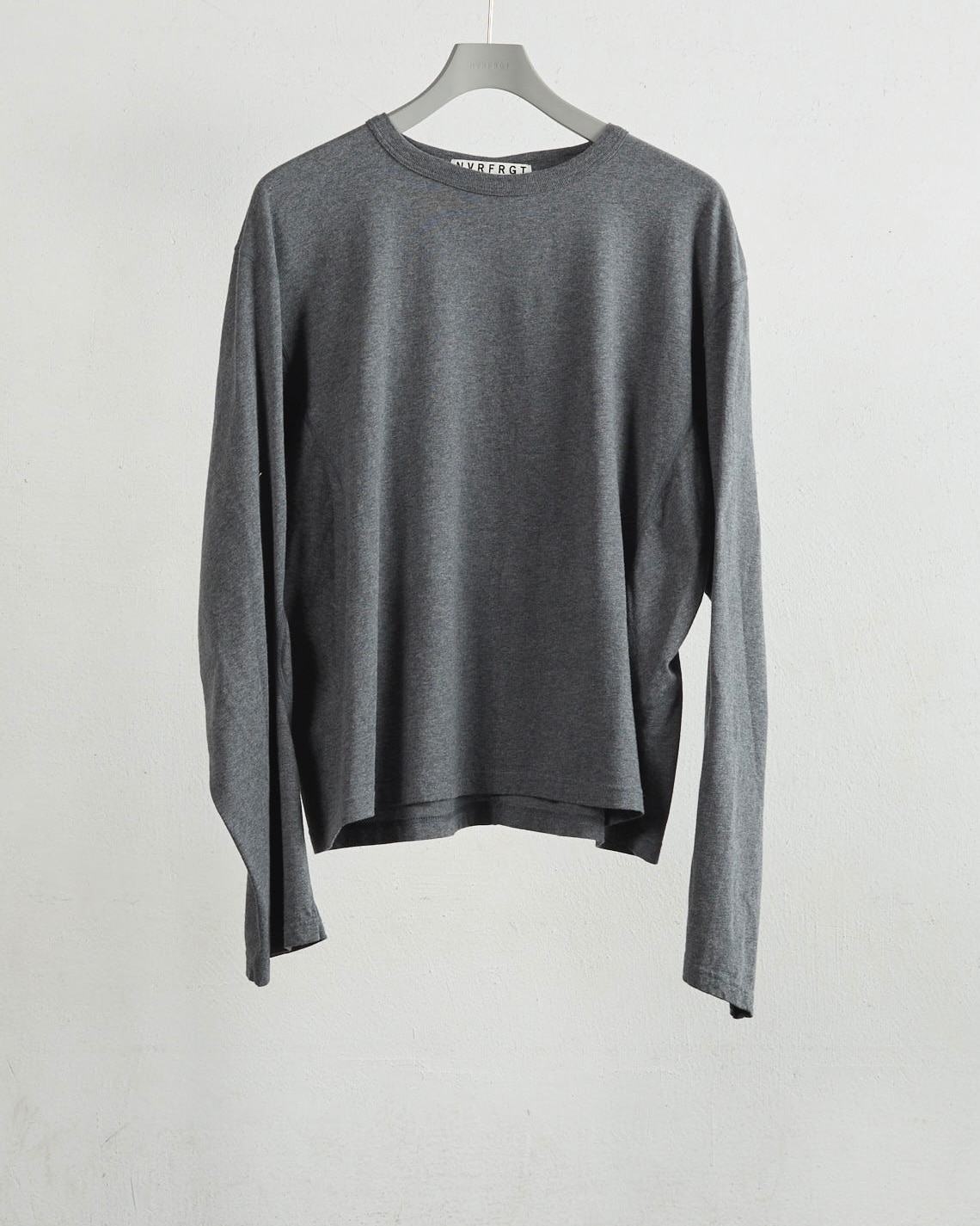 NVRFRGT 25AW LONG SLEEVE T サイズ2 NVRFRGT ネヴァーフォーゲット 25AW LONG SLEEVE T SHIRT (CHARCOAL