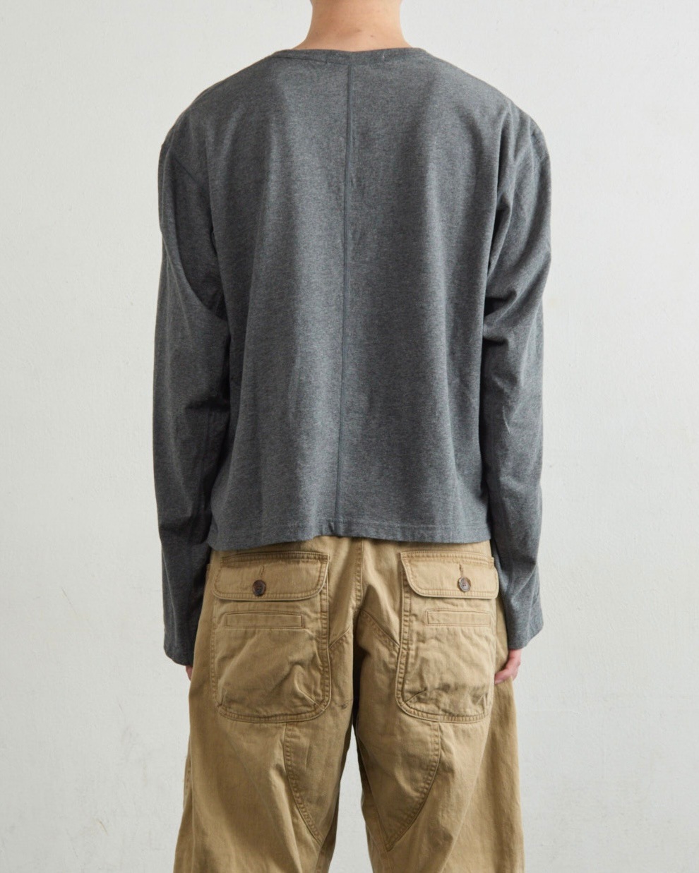 NVRFRGT ネヴァーフォーゲット 25AW LONG SLEEVE T SHIRT (CHARCOAL)