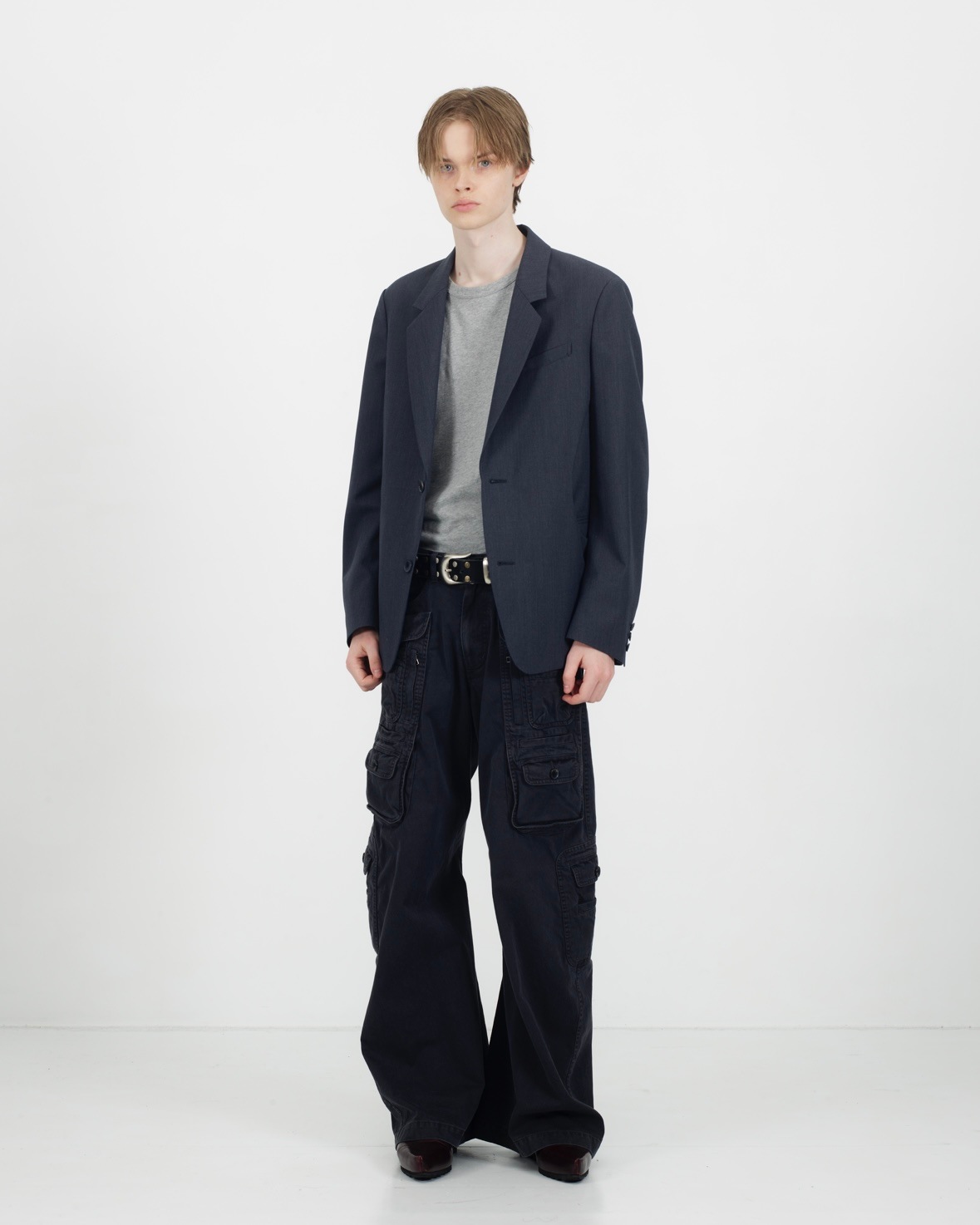 NVRFRGT ネヴァーフォーゲット 25AW LONG SLEEVE T SHIRT (CHARCOAL