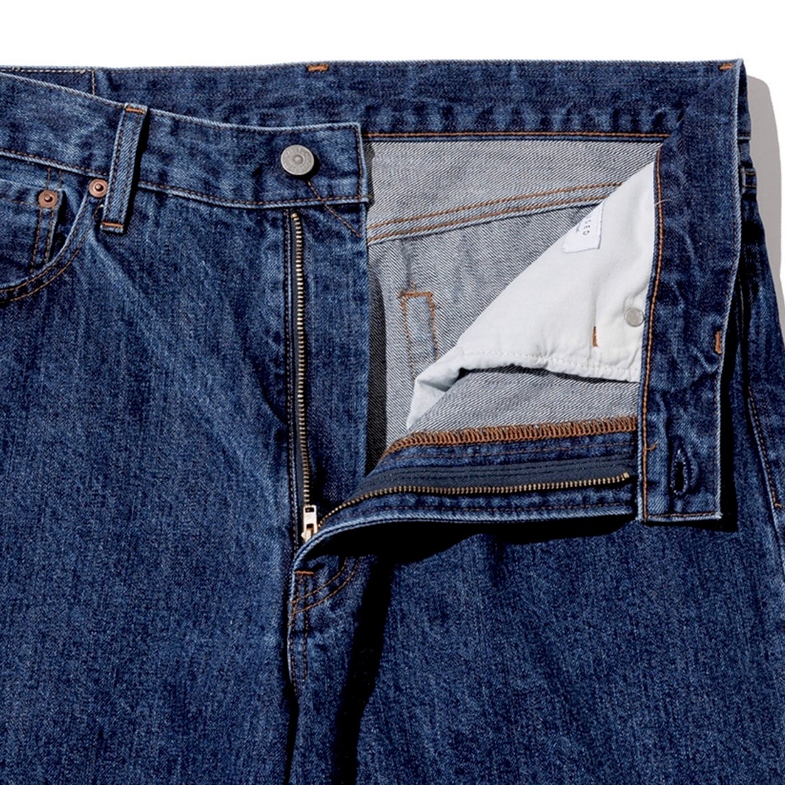 UNUSED アンユーズド UW1179 14oz Denim buggy short (INDIGO)