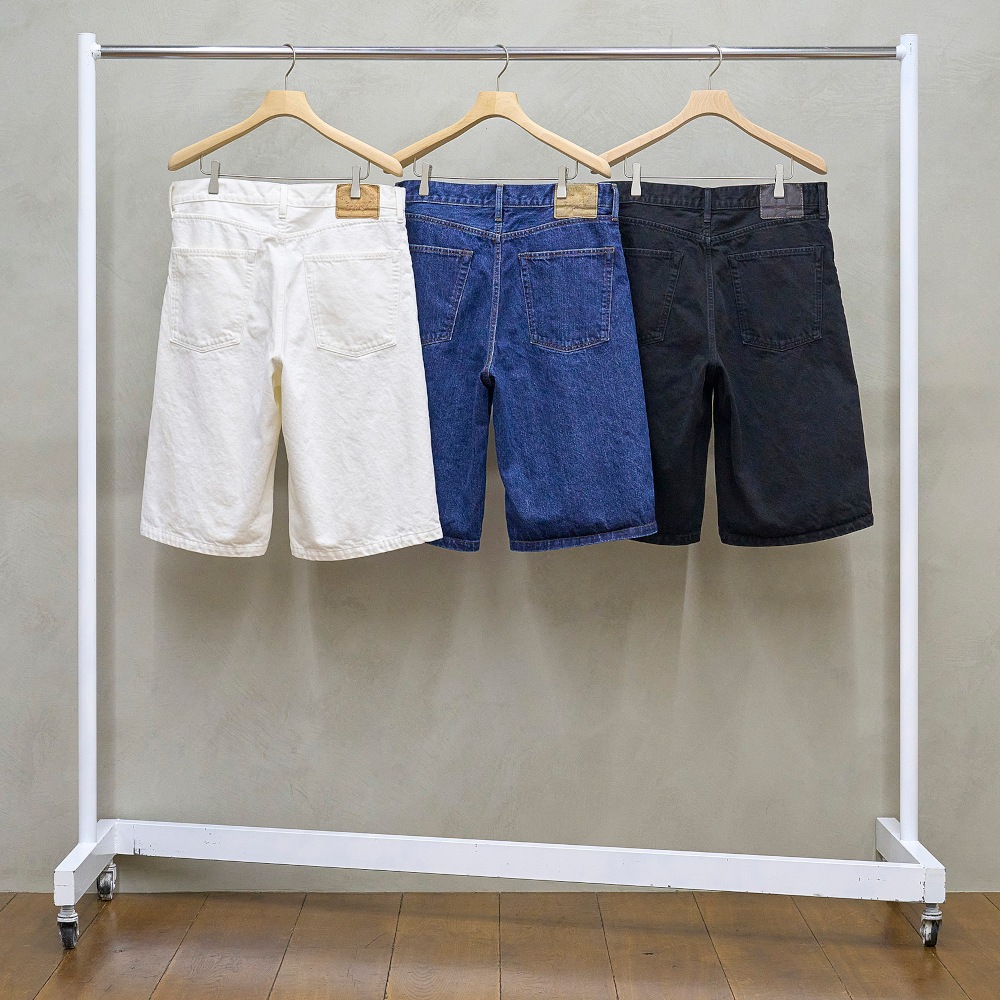 UNUSED アンユーズド UW1179 14oz Denim buggy short (INDIGO)