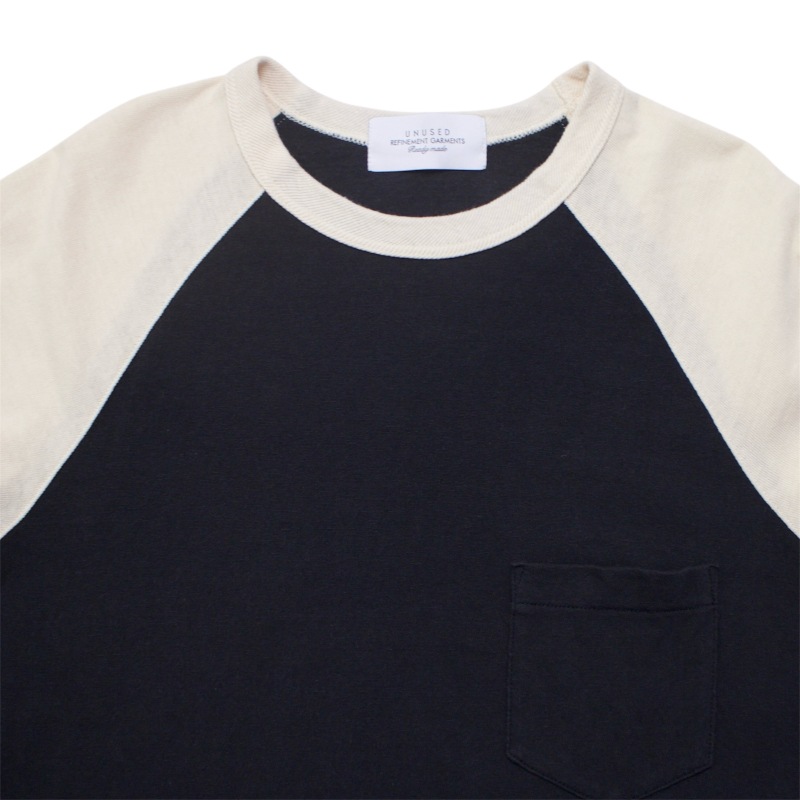 UNUSED アンユーズド US2475 Raglan long sleeve T-shirt (USED)