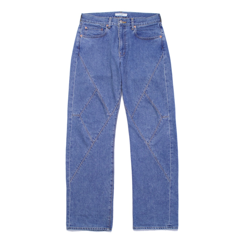 JIEDA ジエダ PANEL DENIM PANTS (USED)
