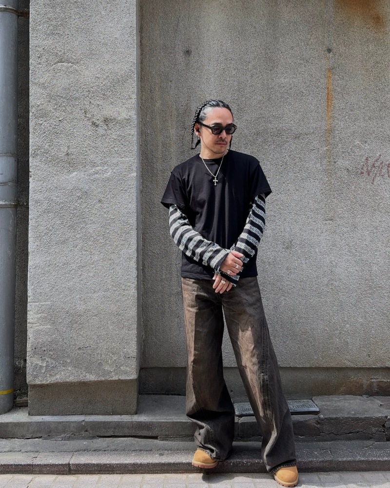 NVRFRGT ネヴァーフォーゲット 25SS HALF SLEEVE T-SHIRT (BLACK