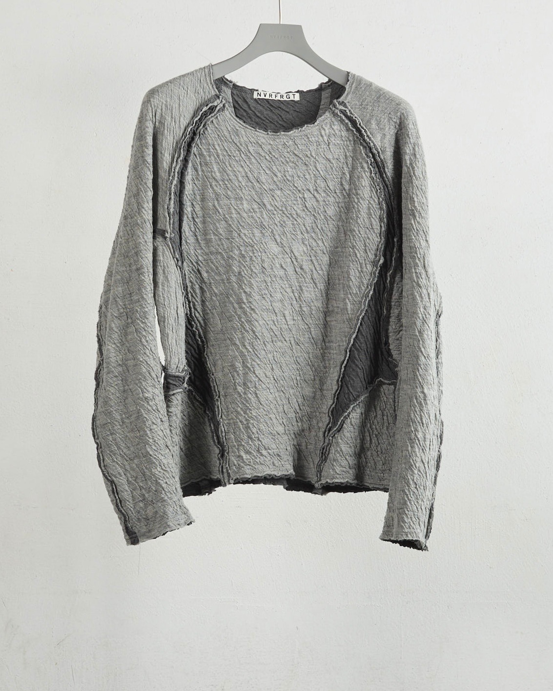 NVRFRGT ネヴァーフォーゲット 25AW PANELED LONG SLEEVE T