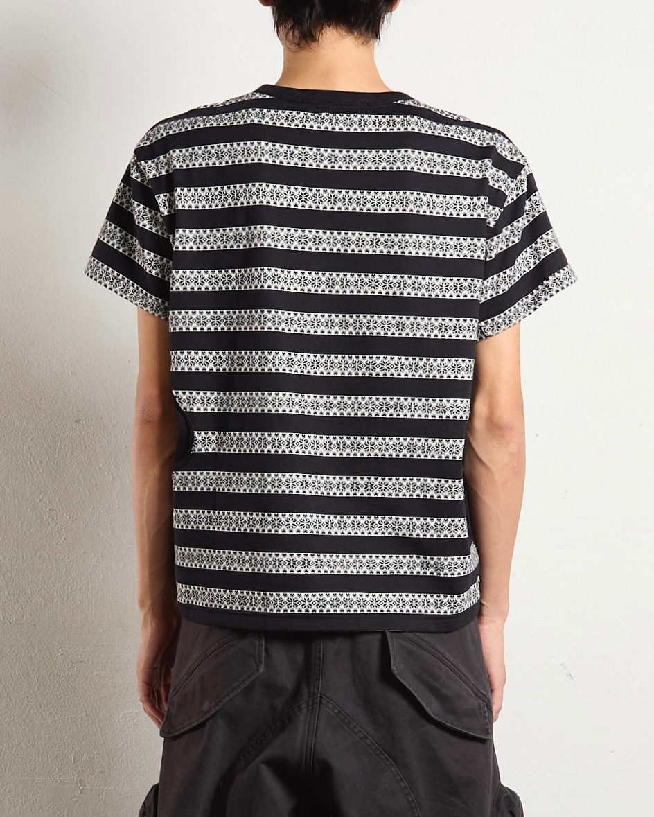 NVRFRGT ネヴァーフォーゲット 25SS NORDIC PATTERN JACQUARD T-SHIRT