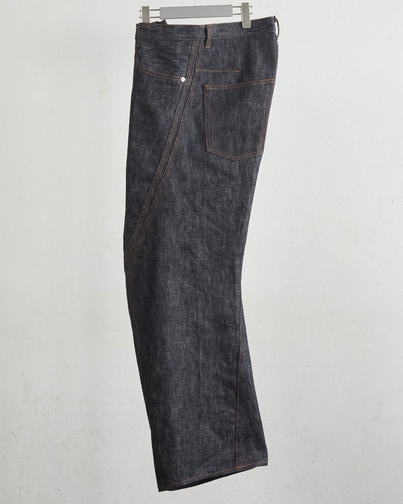 NVRFRGT ネヴァーフォーゲット 25AW 3D TWISTED WIDE LEG JEANS