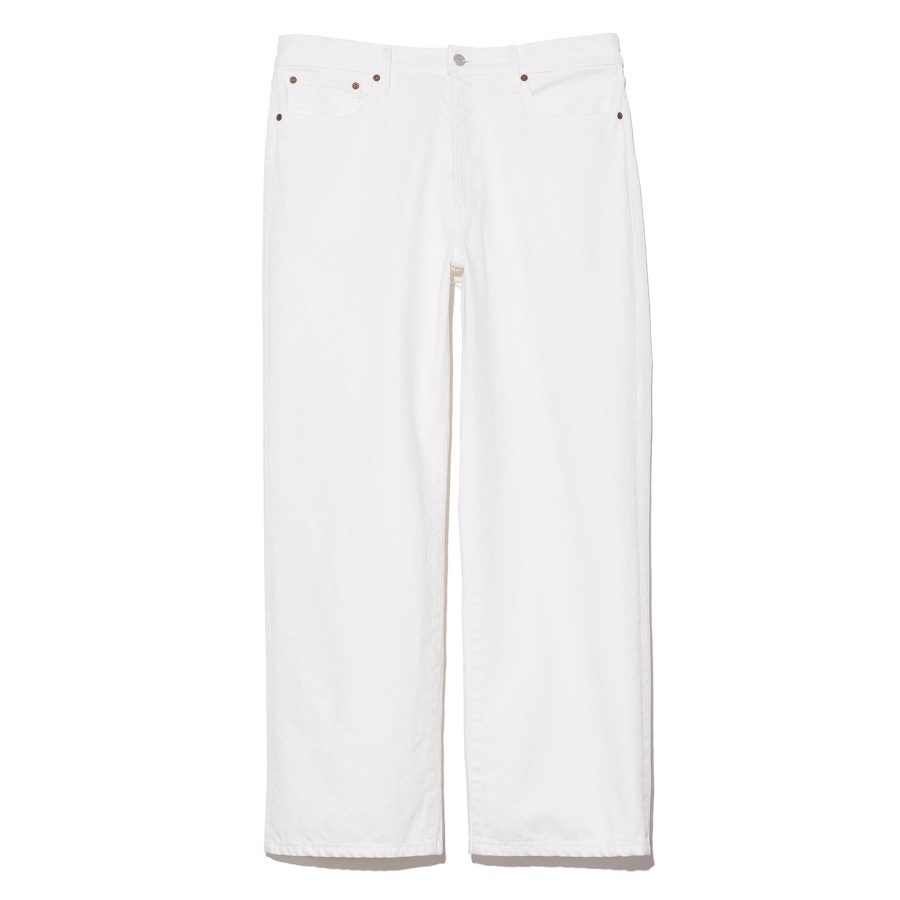 UNUSED アンユーズド 25AW UW1180 14oz Denim buggy pants (WHITE