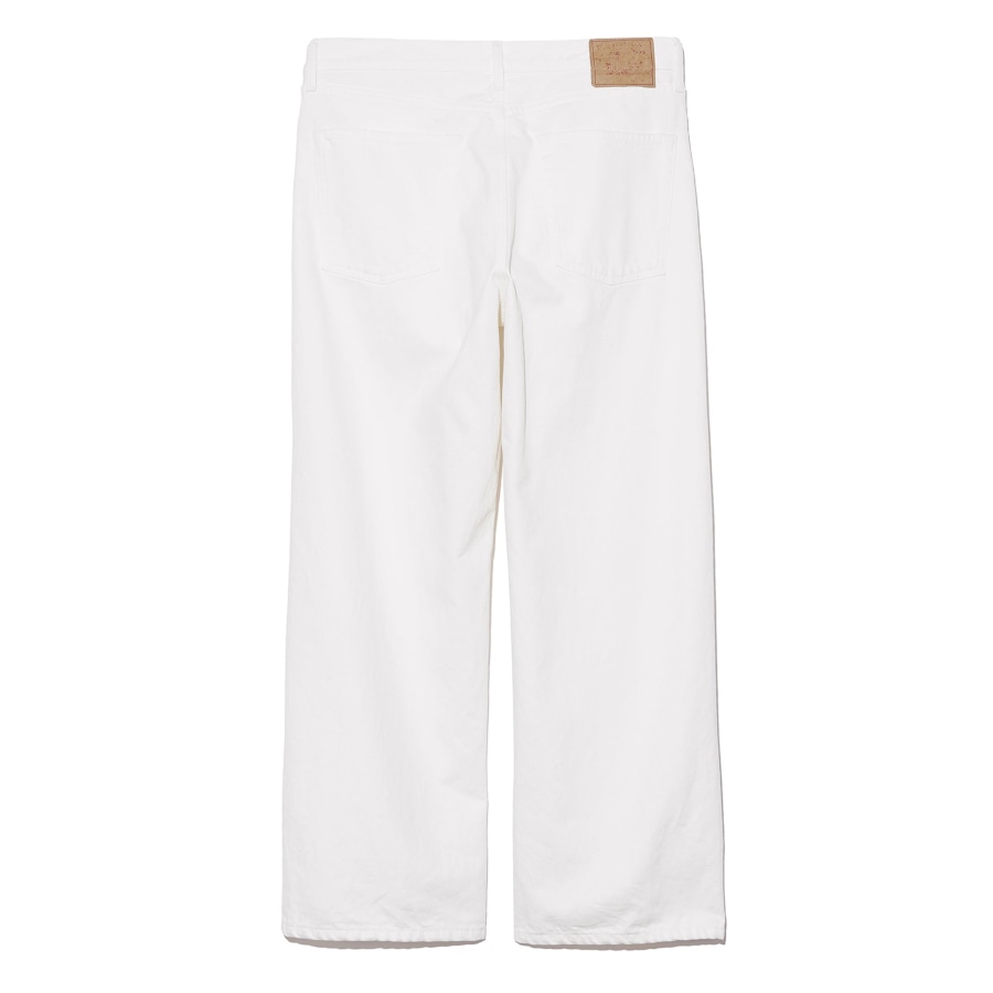UNUSED アンユーズド 25AW UW1180 14oz Denim buggy pants (WHITE