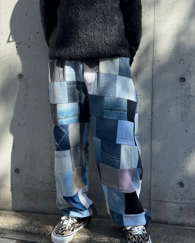 UNUSED アンユーズド 25AW US2520 Mohair pullover knit (BLACK)