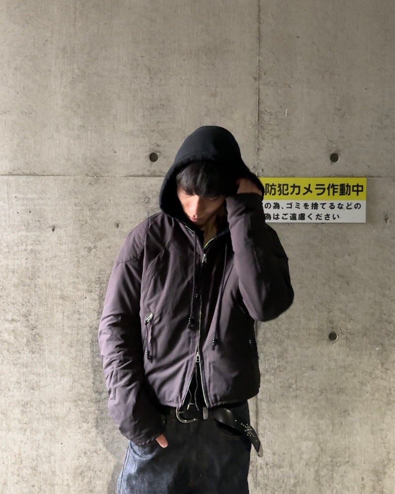 NVRFRGT ネヴァーフォーゲット 25AW PADDED MOTORCYCLE JACKET
