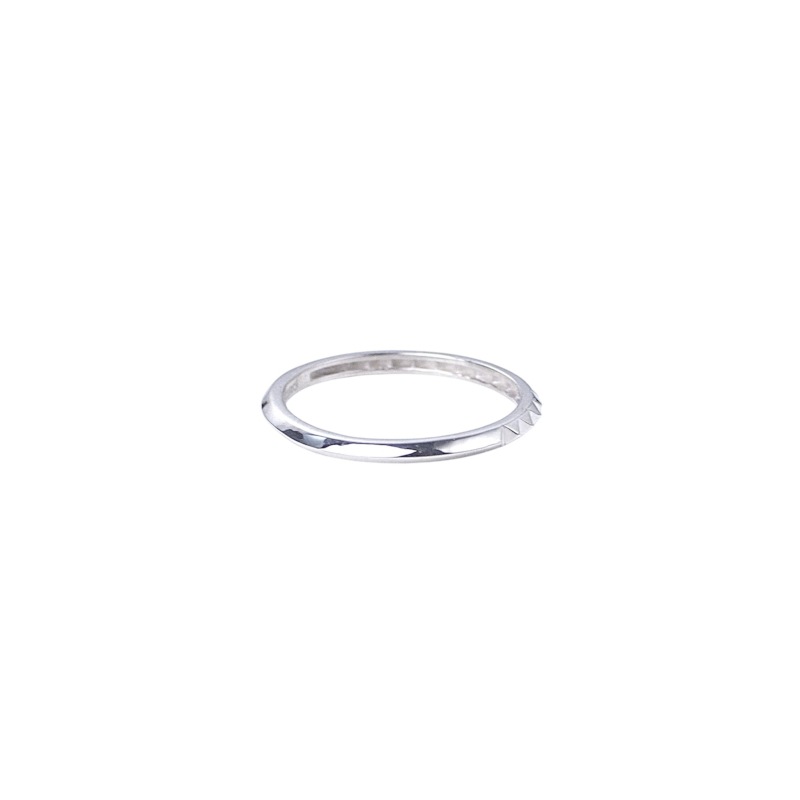 ephemeral エフェメラル micro pyramid studs ring 