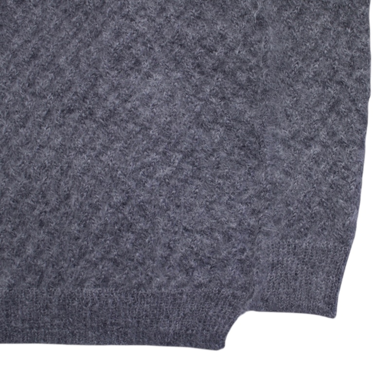 UNUSED アンユーズド US2270 7G Mohair Crewneck sweater (USED