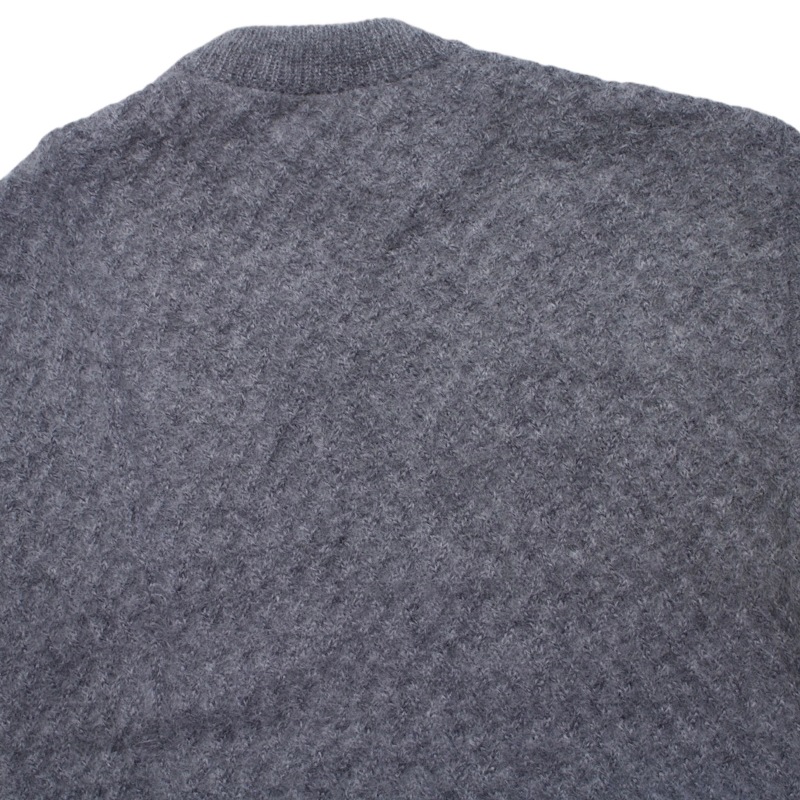UNUSED アンユーズド US2270 7G Mohair Crewneck sweater (USED)