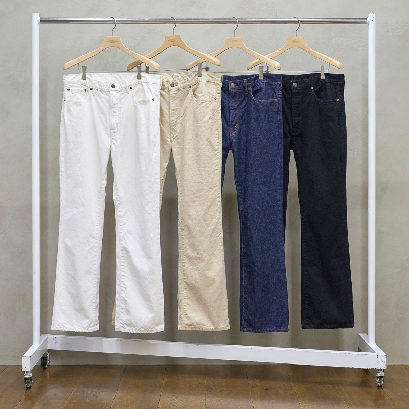 UNUSED アンユーズド 26SS UW1186 12oz Denim pants (BLACK)