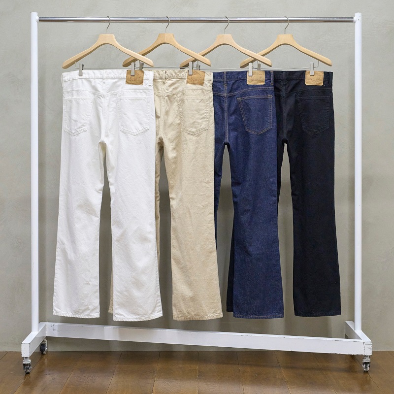 UNUSED アンユーズド 26SS UW1186 12oz Denim pants (BLACK)