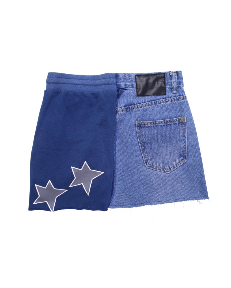 GVGV BLACK ジーヴィージーヴィーブラック Skirt with jogging