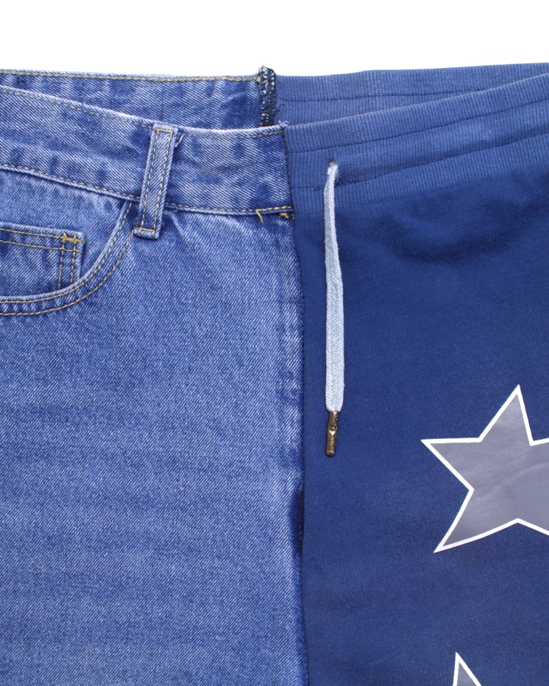 GVGV BLACK ジーヴィージーヴィーブラック Skirt with jogging