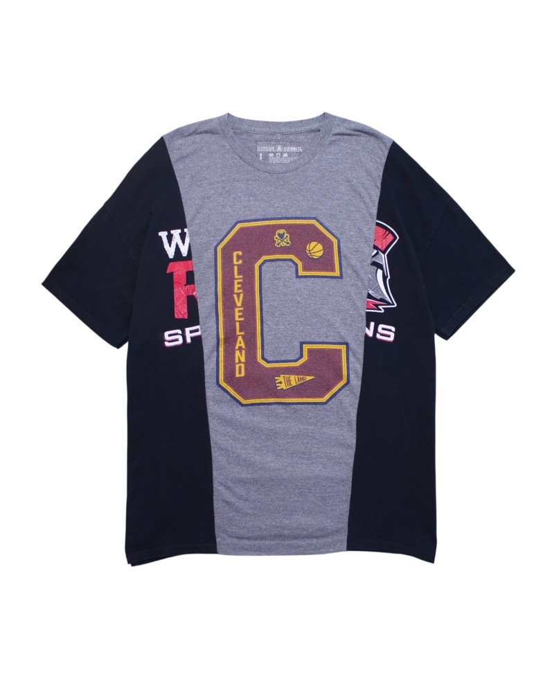GVGV BLACK ジーヴィージーヴィーブラック T-shirts (GREY×BLACK)