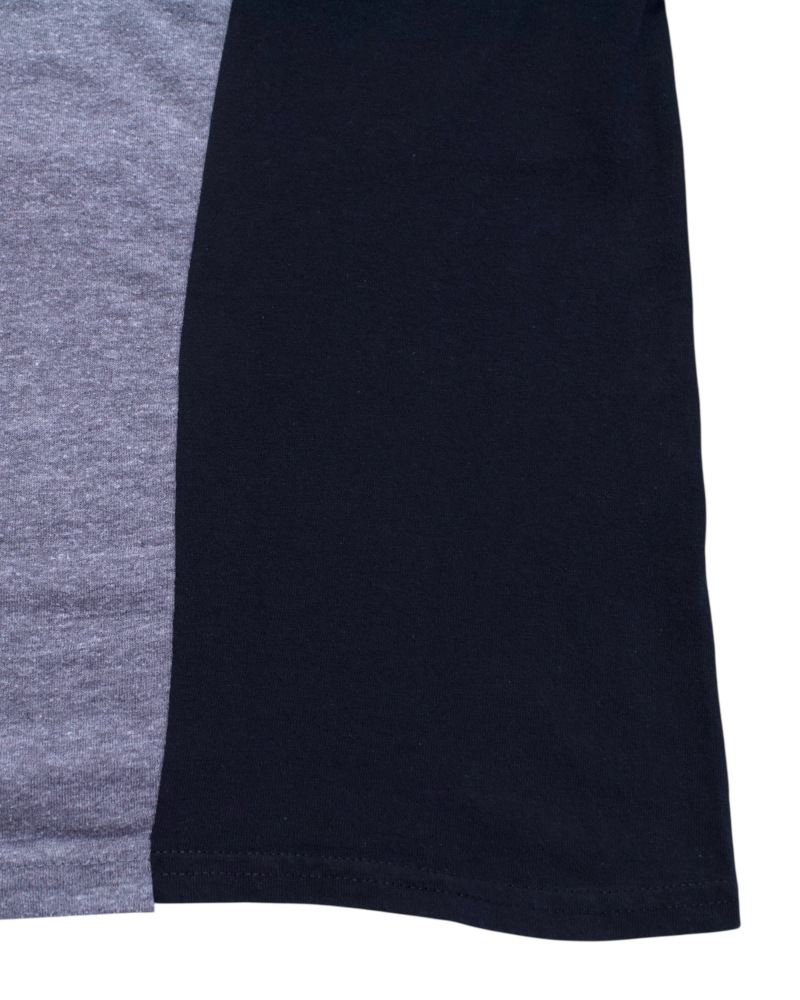 GVGV BLACK ジーヴィージーヴィーブラック T-shirts (GREY×BLACK)