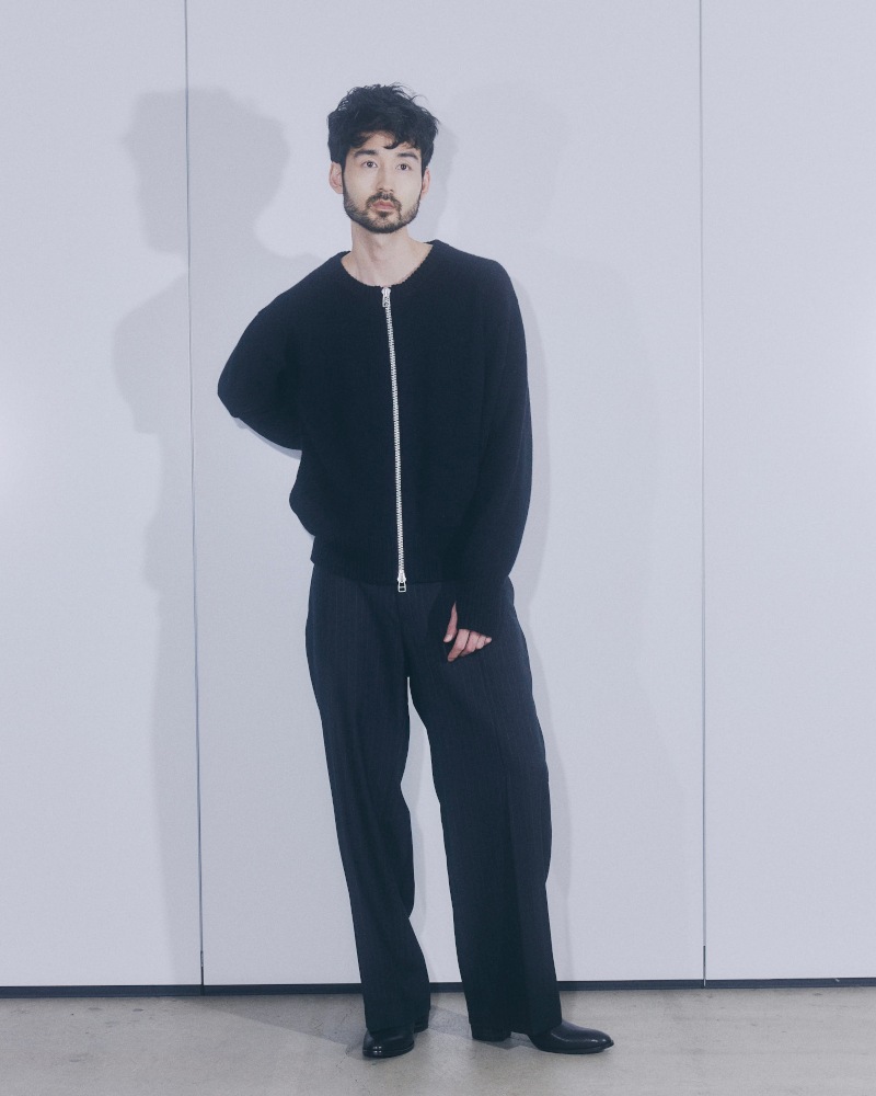 ROTOL ロトル WOOL CASHMERE ZIP KNIT SWEATER | BRAND,ROTOL ロトル