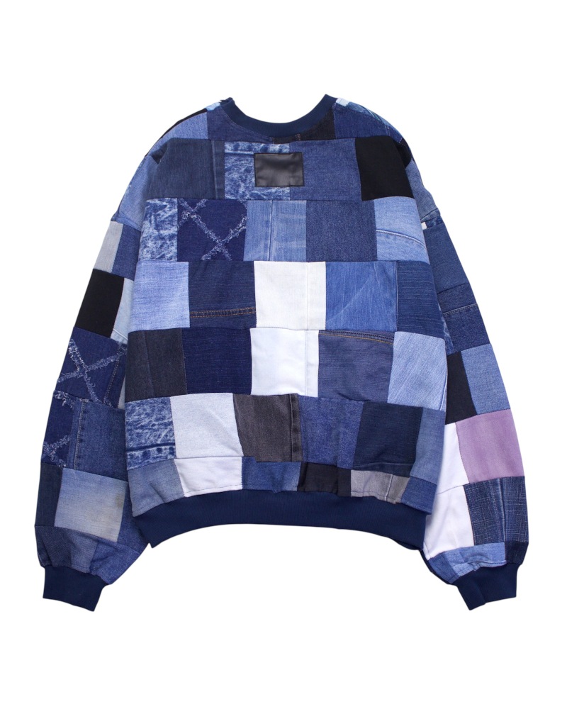GVGV BLACK ジーヴィージーヴィーブラック PATCHWORK DENIM TOP