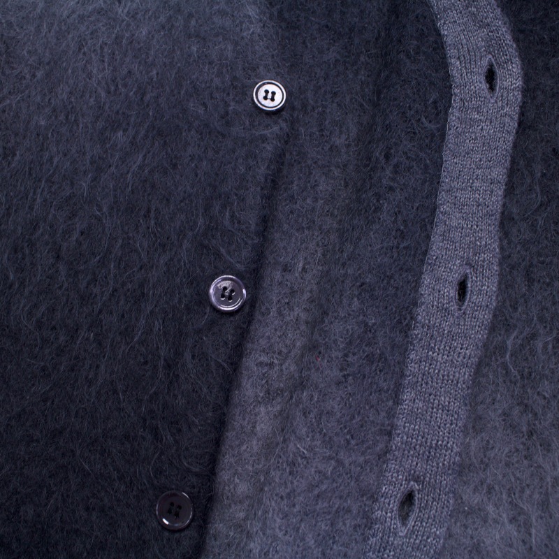 UNUSED アンユーズド US2376 Gradation mohair cardigan (USED)