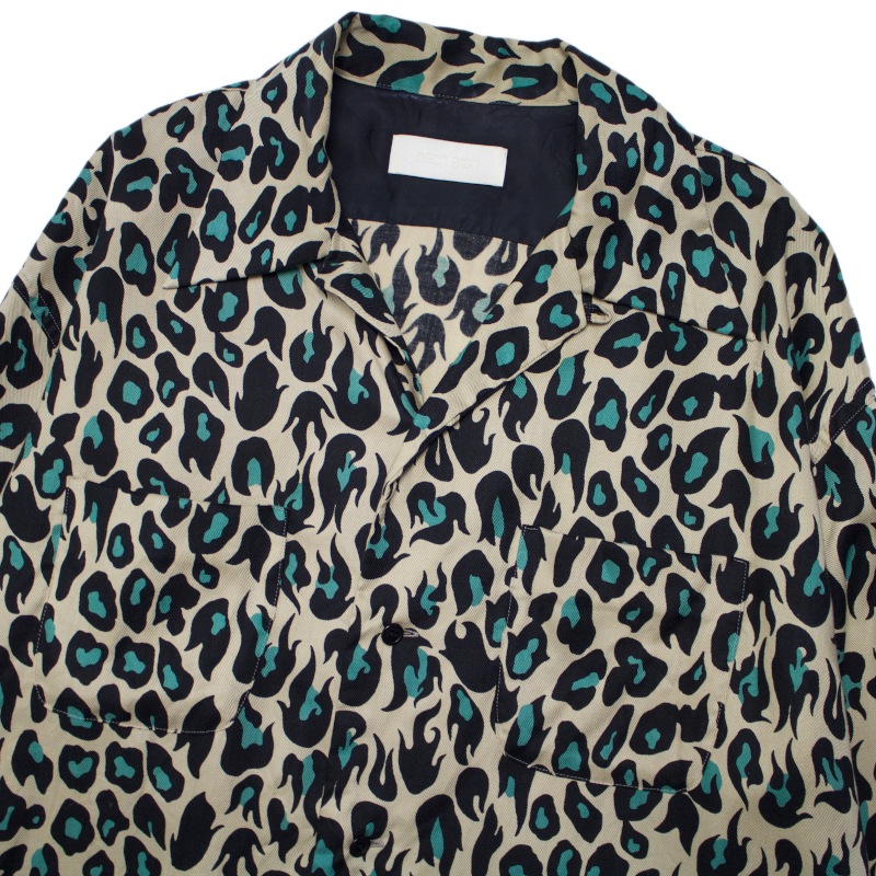 NEON SIGN ネオンサイン 619 Leopard Shirts l/s (USED)