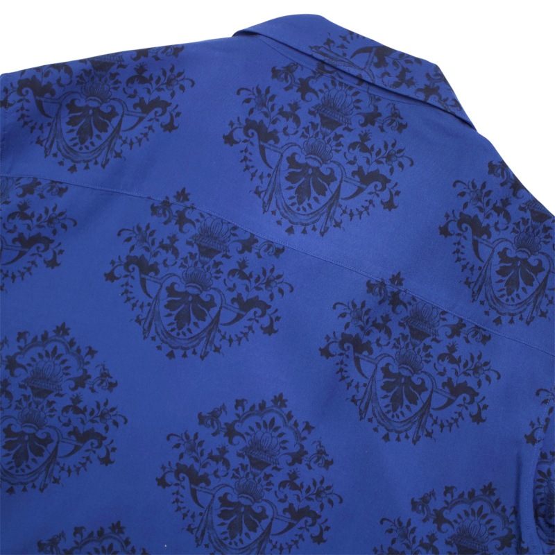 UNUSED アンユーズド 25SS US2501 Ornament long sleeve shirt (BLUE)