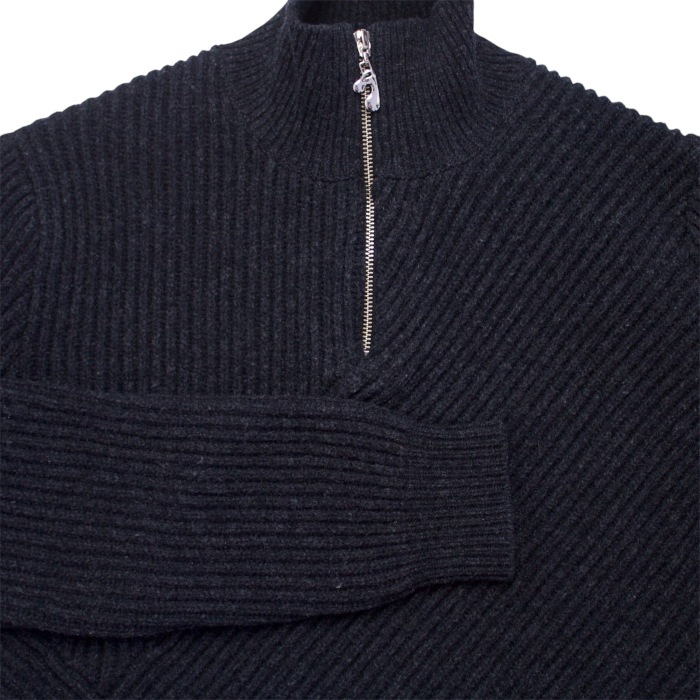 JIEDA ジエダ HALF ZIP KNIT (USED)